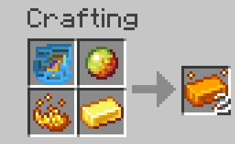 embergold ingot recipe