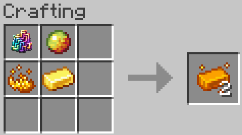 embergold ingot recipe