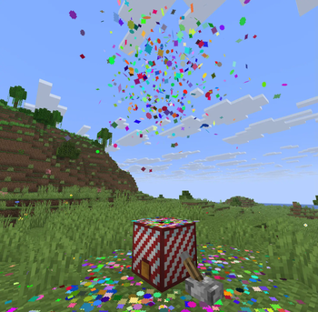 Confettinator shoots rainbow confetti