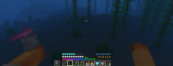 Animated 3D Axolotl bucket for Totem and Shield — screenshot 1