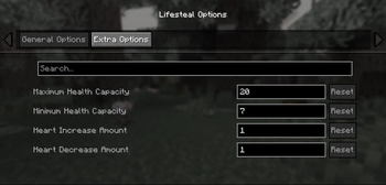 Config Options