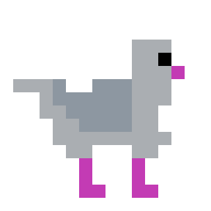 Pigeon Pixel Art