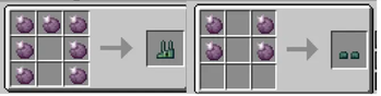 Ender Leggings and Boots Recipe