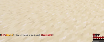 Message for when reviving a player