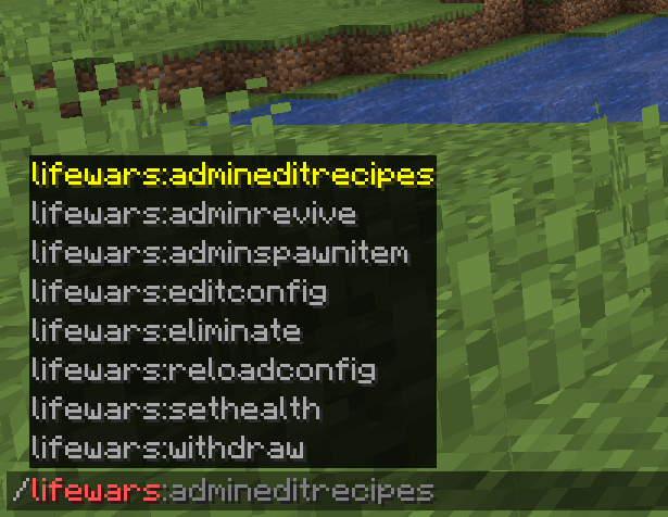 All commands