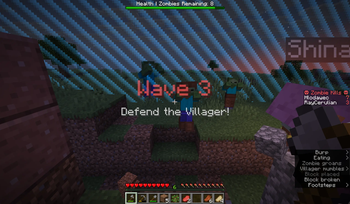 Fight waves of zombies!