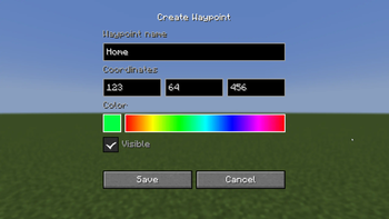 Create Waypoint