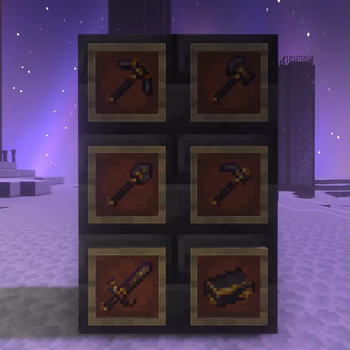 Gold Netherite Tools