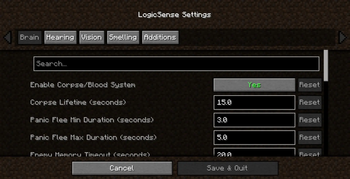 In-game Config