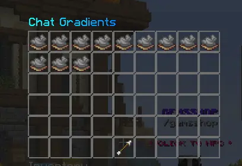 Chat Gradients Selection GUI