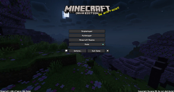 Main Menu