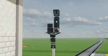 Fresnel lens signal