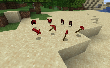 ruby tools and armor