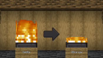 Lower Block Fire - Extra Low Height