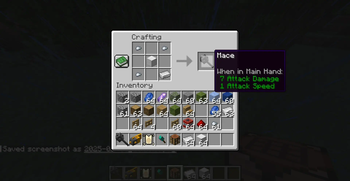 Mace Crafting Recipe