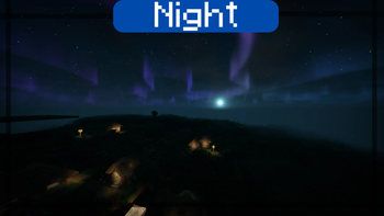 Night time with shaders