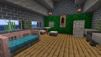 Algae Blocks as Wallpaper