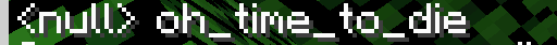 time