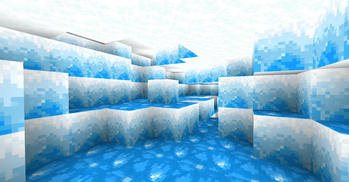 Inside Powder Ice pool (with fullbright shader)
