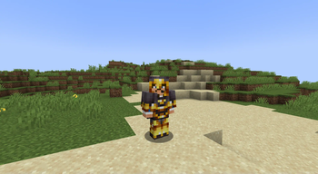 Gold Netherite Armor