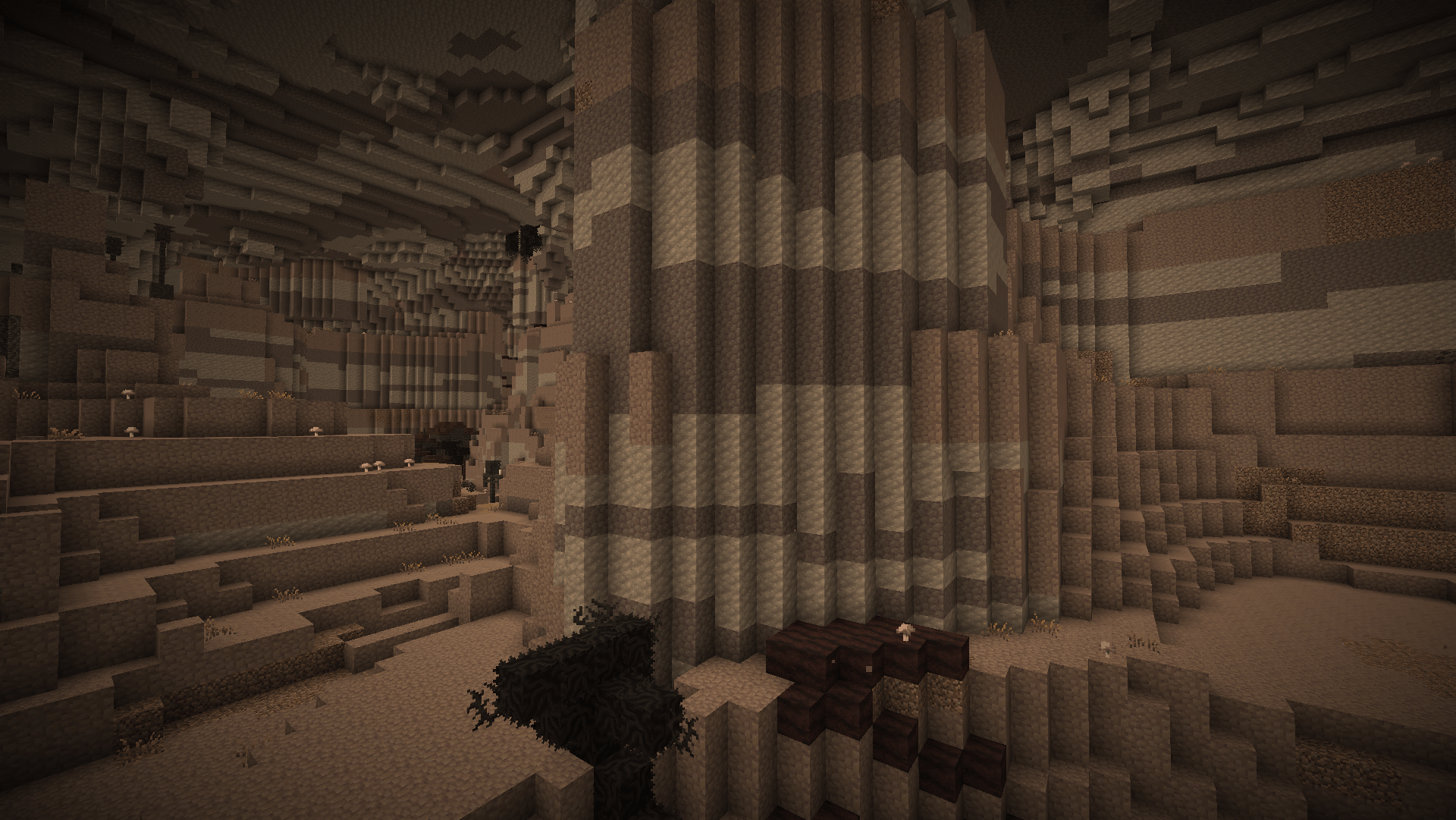 Before and after of Forlorn Hollows