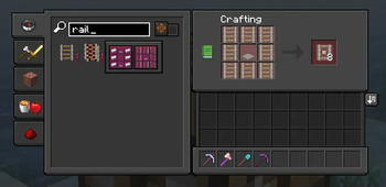 Alternative Detector Rails Recipe