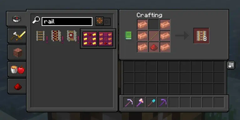 Copper Powered Rails Recipe