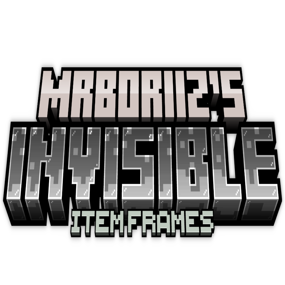 MrBoriiz's Invisible Item Frames
