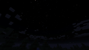 Orion from the northern winter sky