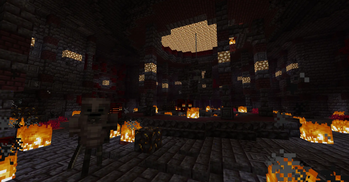 Inside Nether Monument