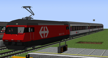 SBB RE460 + Carriages