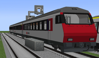 SBB Control car & Eurofima carriages