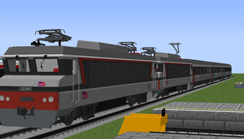 SNCF BB 22200 Panto height variations (5m/6m)