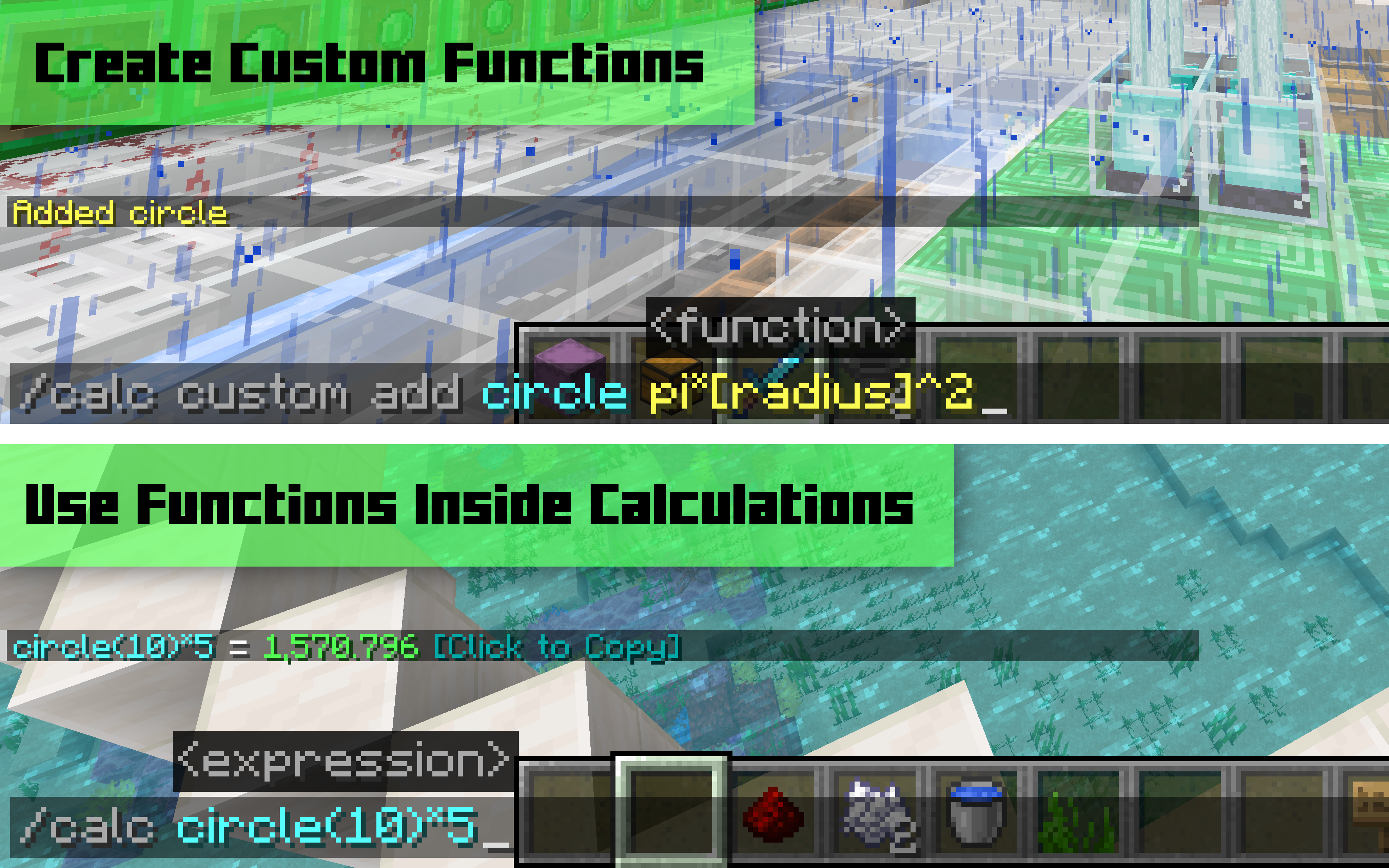 Make Custom Functions