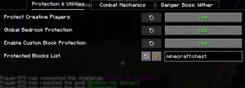 Config Menu (using ModMenu)