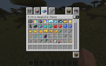 Extra Weapons Items
