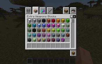 Extra Weapons Blocks