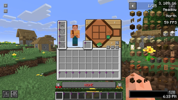 Custom Crafting Table & Inventory UI