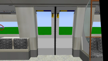 Train Doors from inside