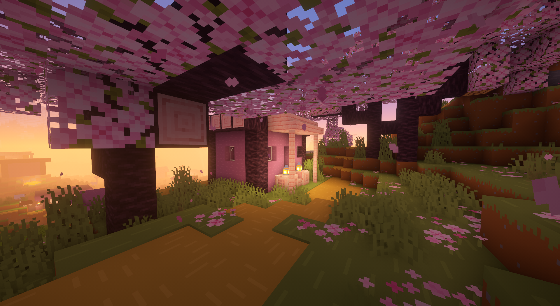 Como obter Cherry Grove em Minecraft