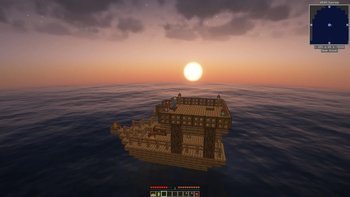 Sunrise on the water