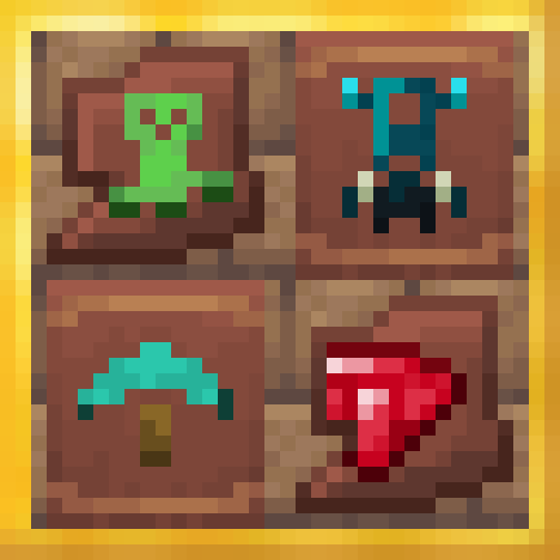 A Colorful Past (Colored Archeology Pots)