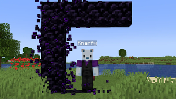 N creates a Nether Portal
