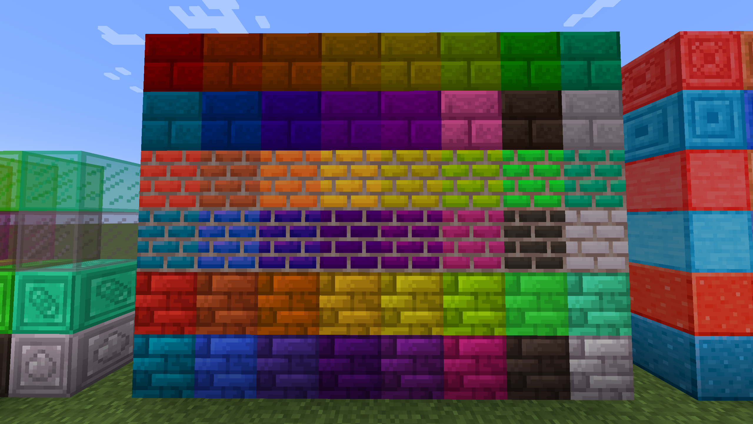 Colored Bricks Mod