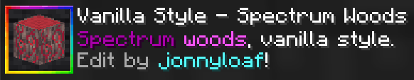 Vanilla Spectrum Woods — screenshot 1