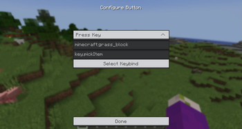 Button Configuration
