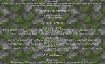 Aspect: Pebblemite
