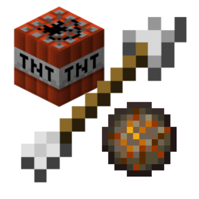 LaxBOOM: Explosive arrows and fire charge launcher