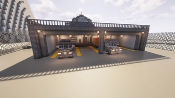 Nuclear Plant Loading Bay