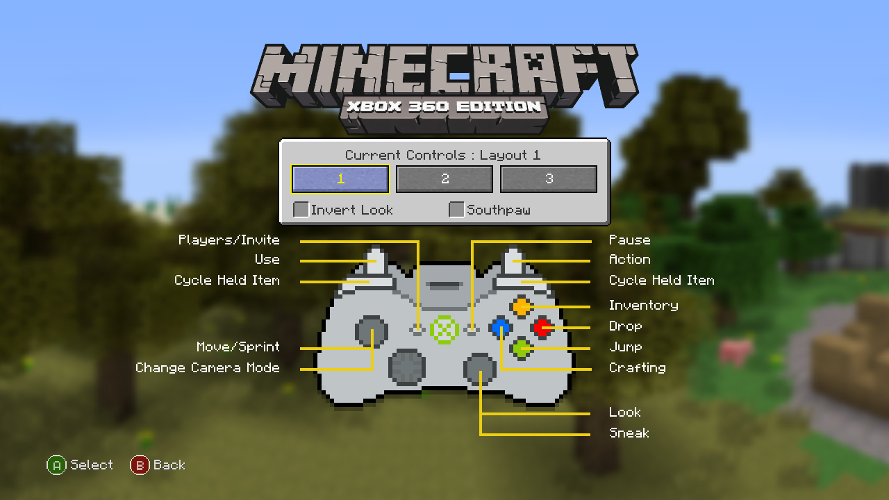 Old Controller Menu